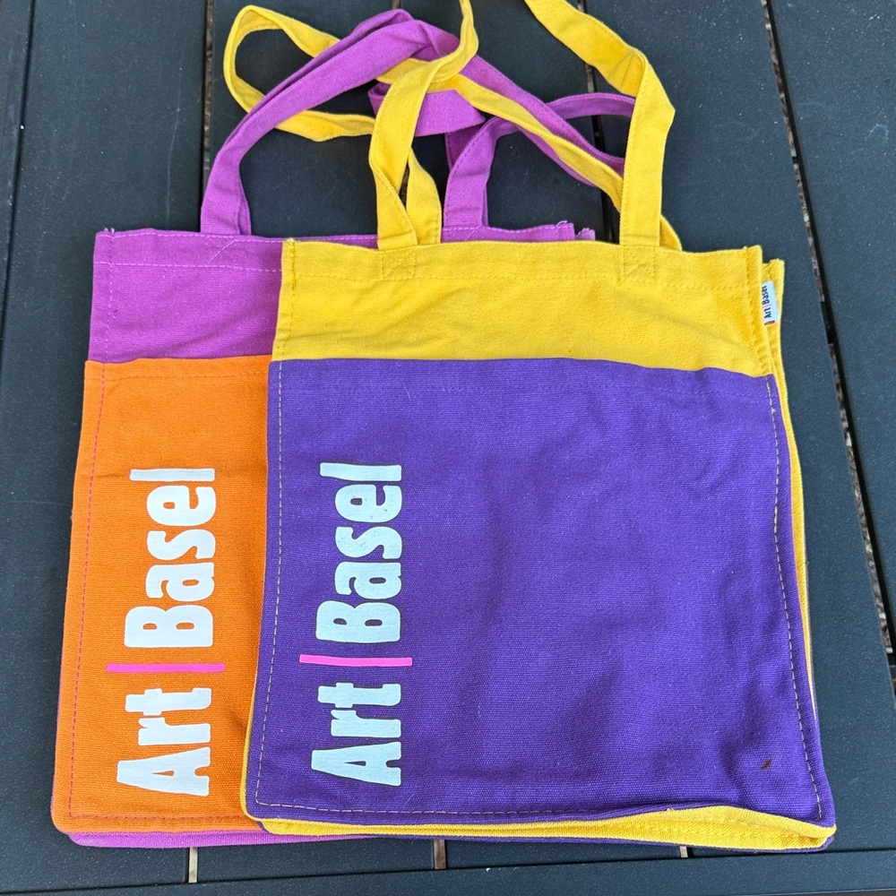 Art Basel Tote Bags - set of 2